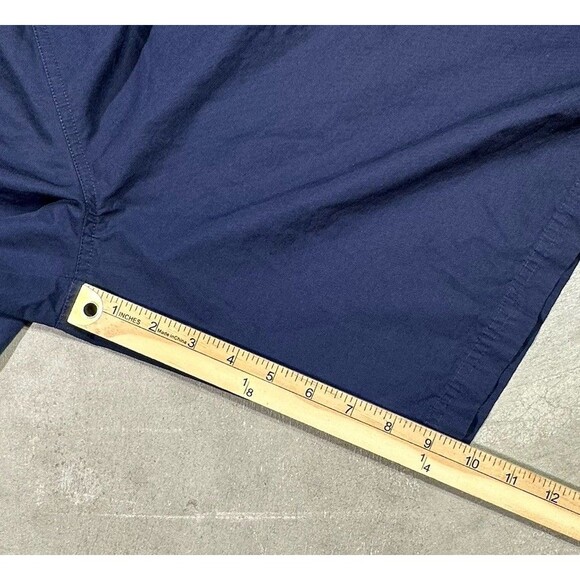 Vintage 90s Nike Shorts Mens XL Blue Canvas Pull On Tennis Golf Active Casual - Picture 8 of 11